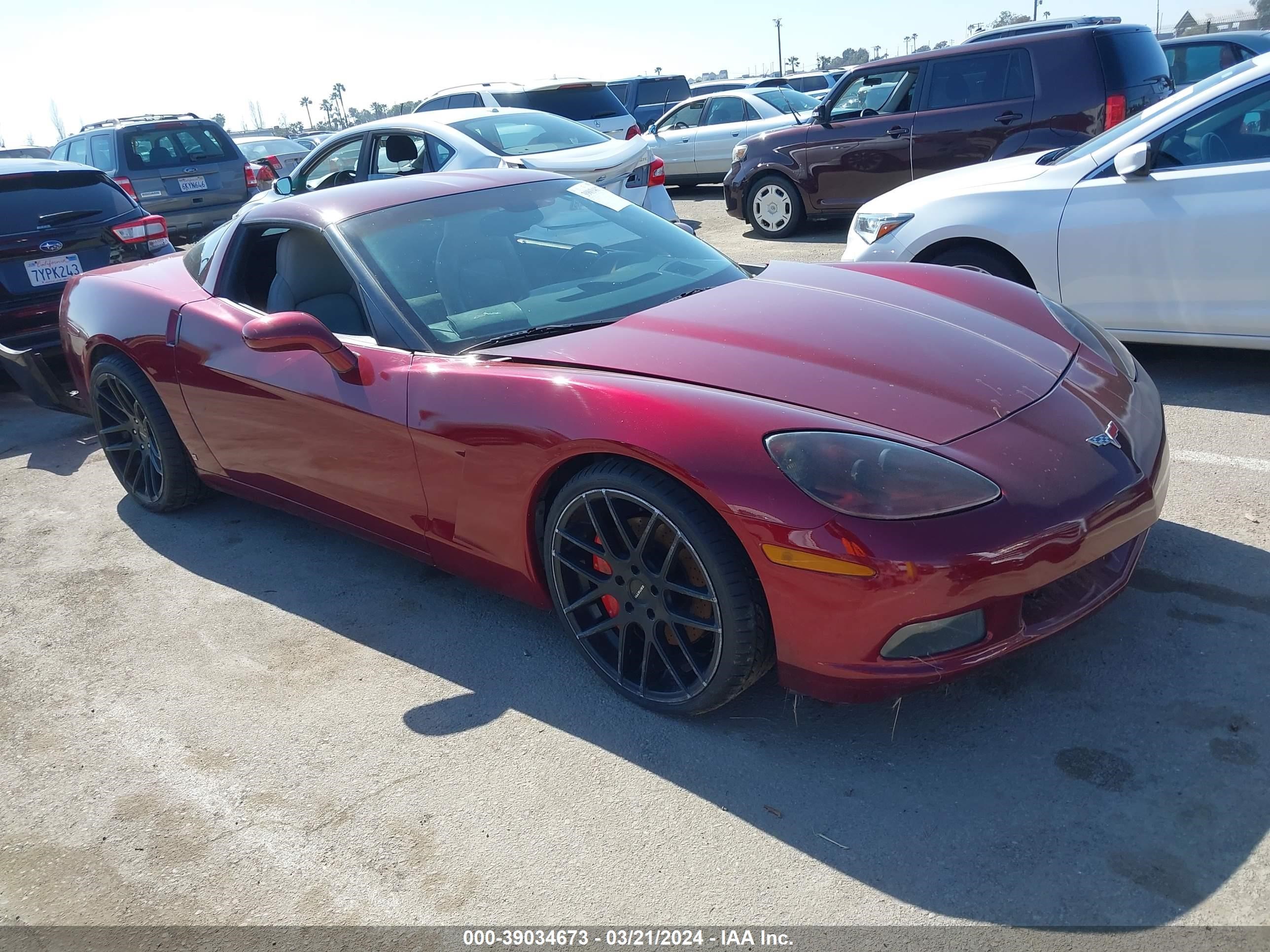 chevrolet corvette 2006 1g1yy26u165121917