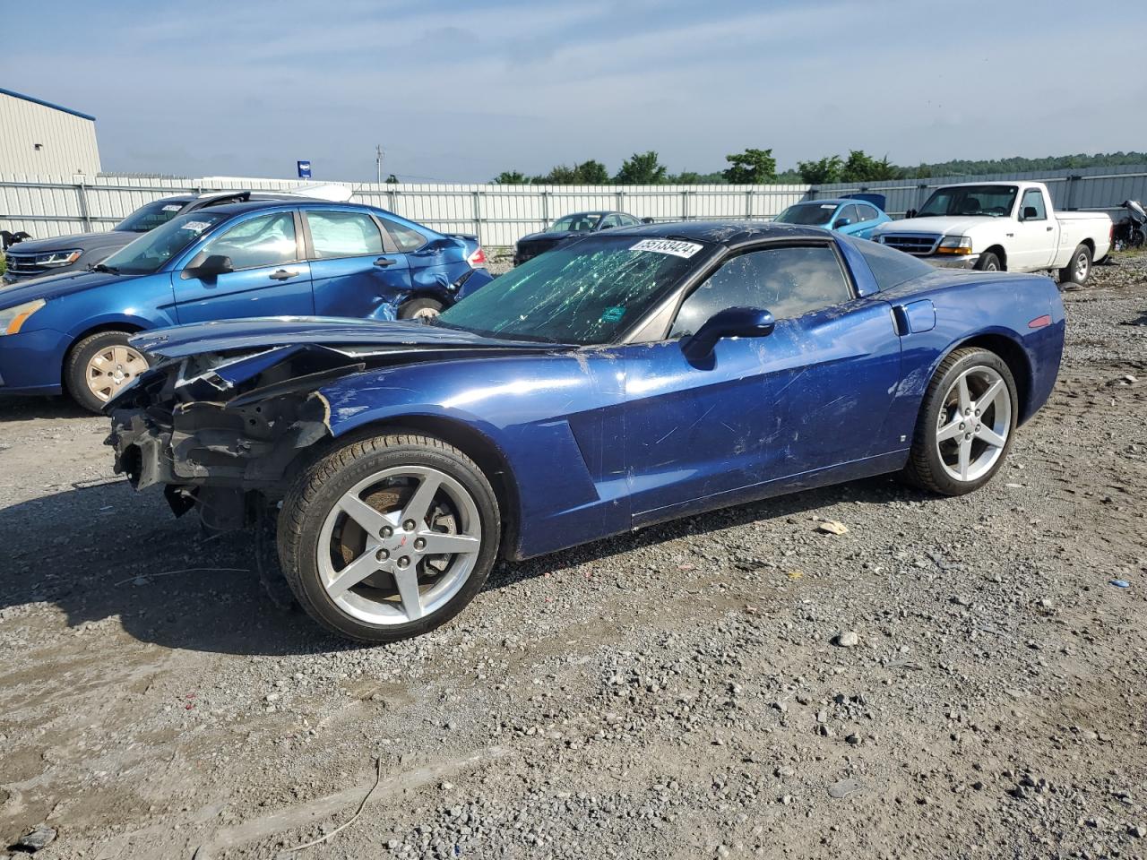 chevrolet corvette 2006 1g1yy26u465105761