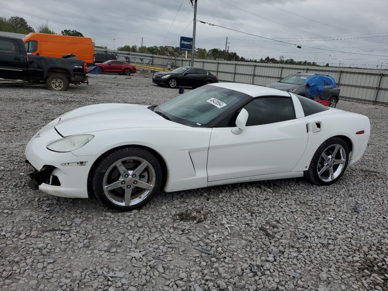 chevrolet corvette 2007 1g1yy26u875106445