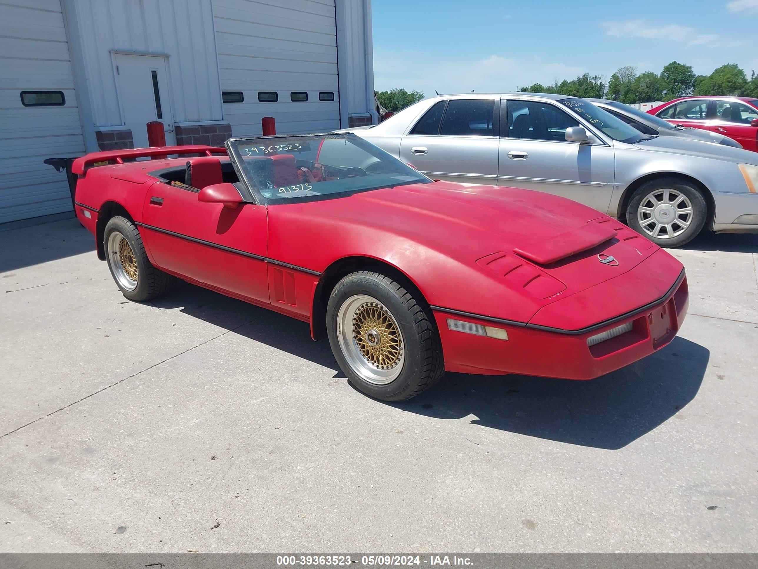 chevrolet corvette 1987 1g1yy3182h5104174