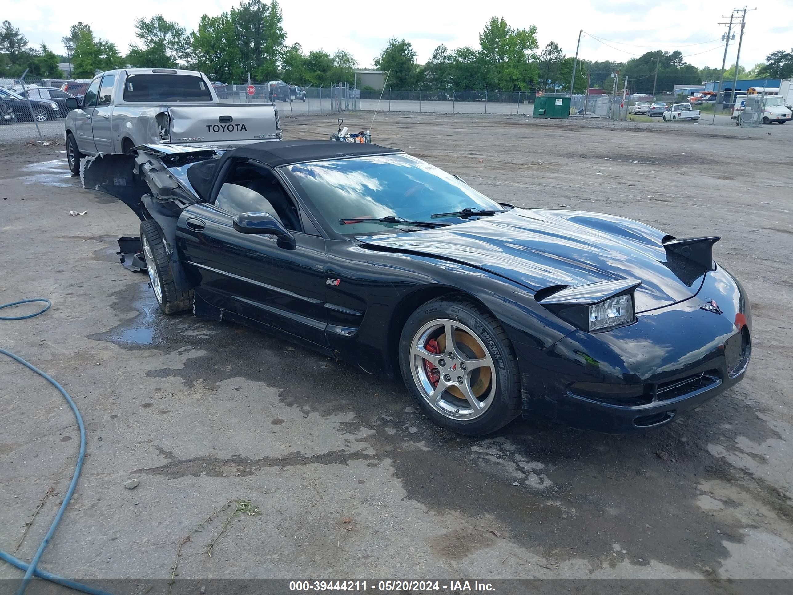 chevrolet corvette 2001 1g1yy32g515123684