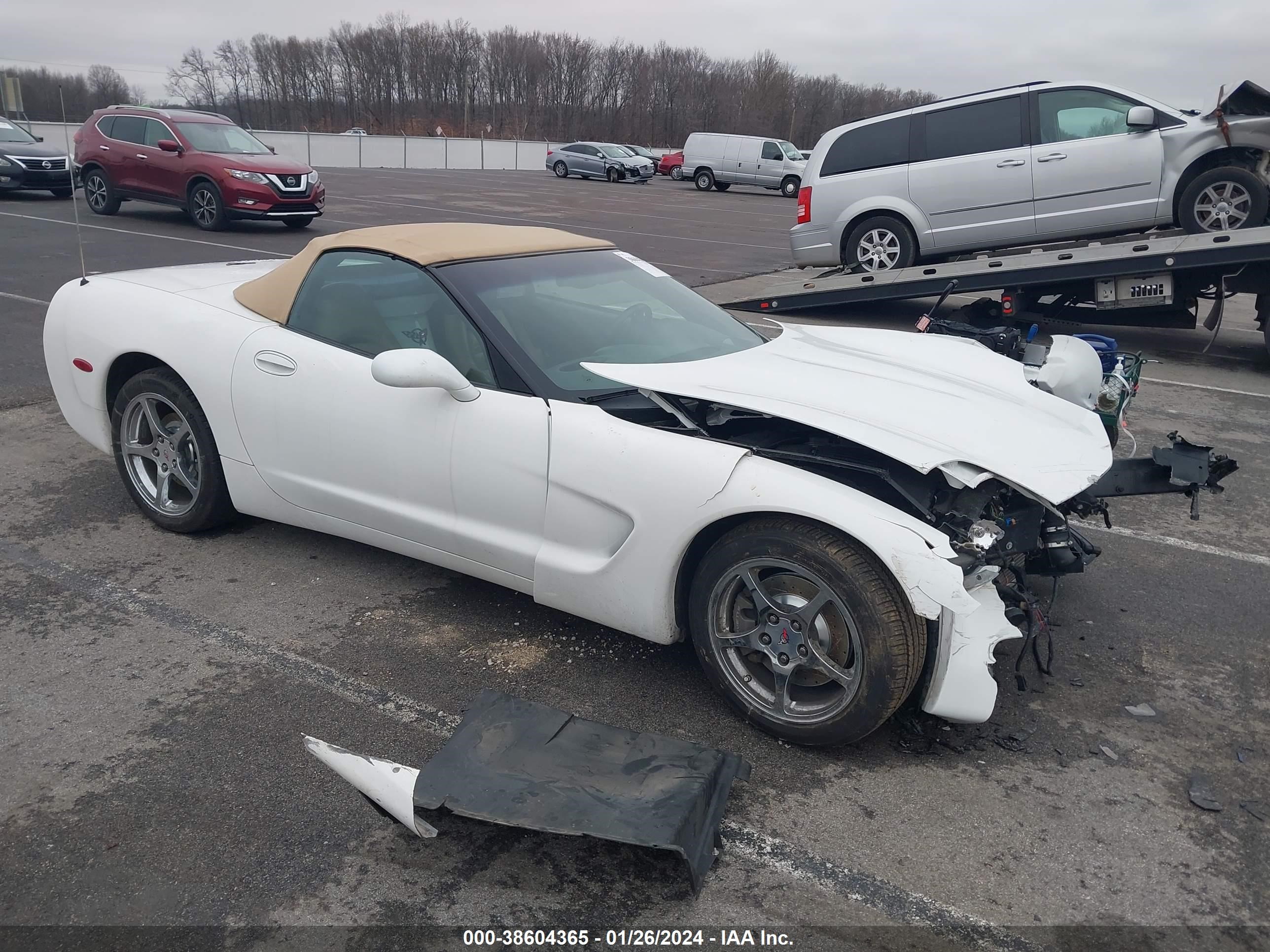 chevrolet corvette 2004 1g1yy32g545115587