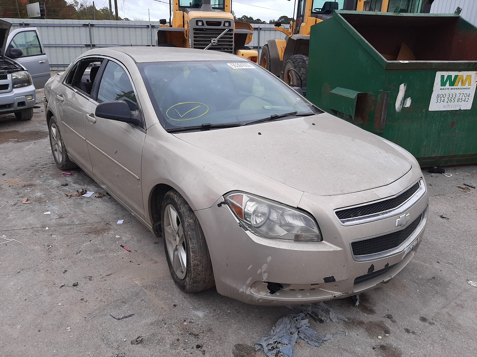 chevrolet malibu ls 2011 1g1zb5e19bf207088