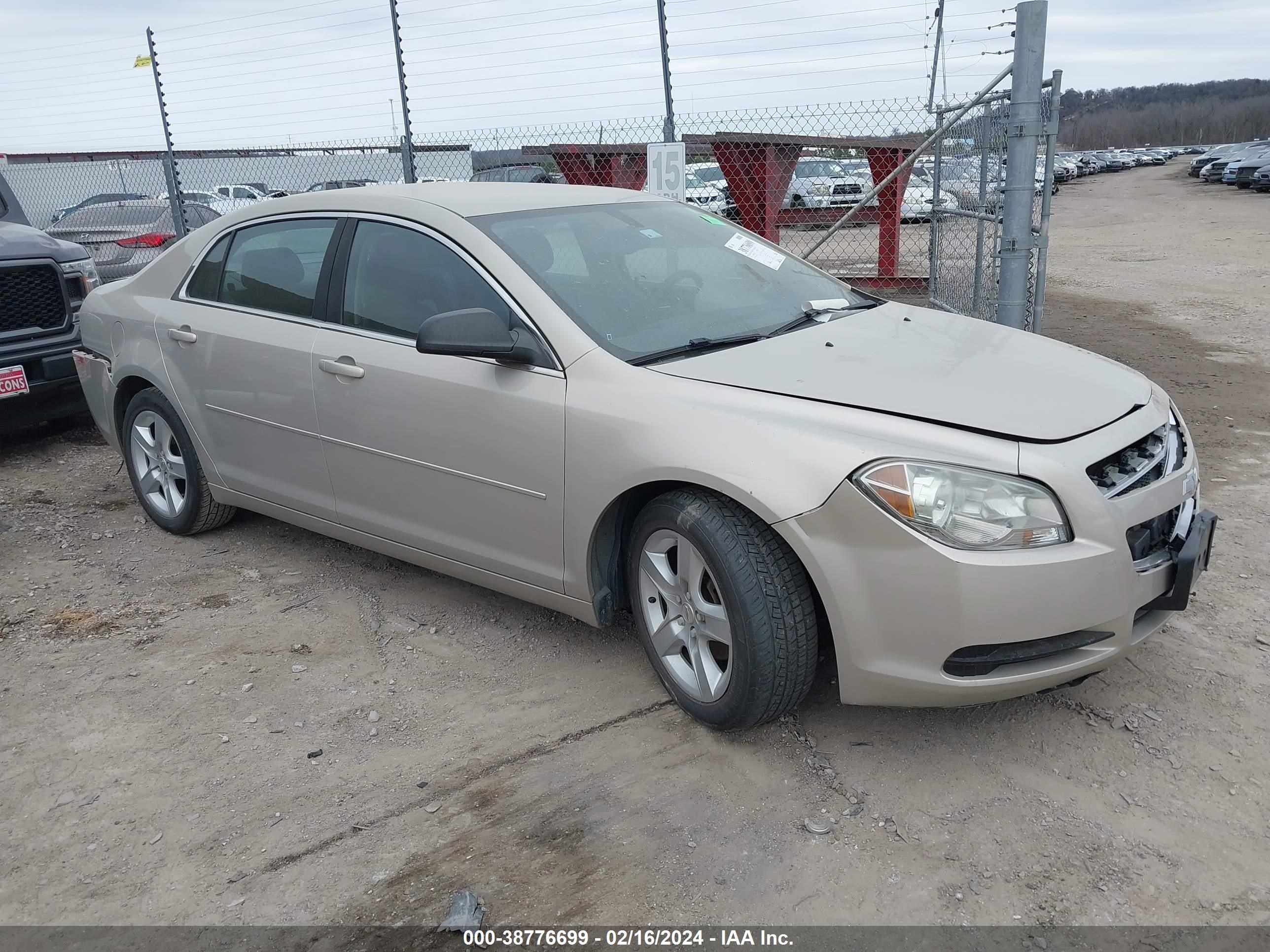 chevrolet malibu 2010 1g1zb5eb8af239781