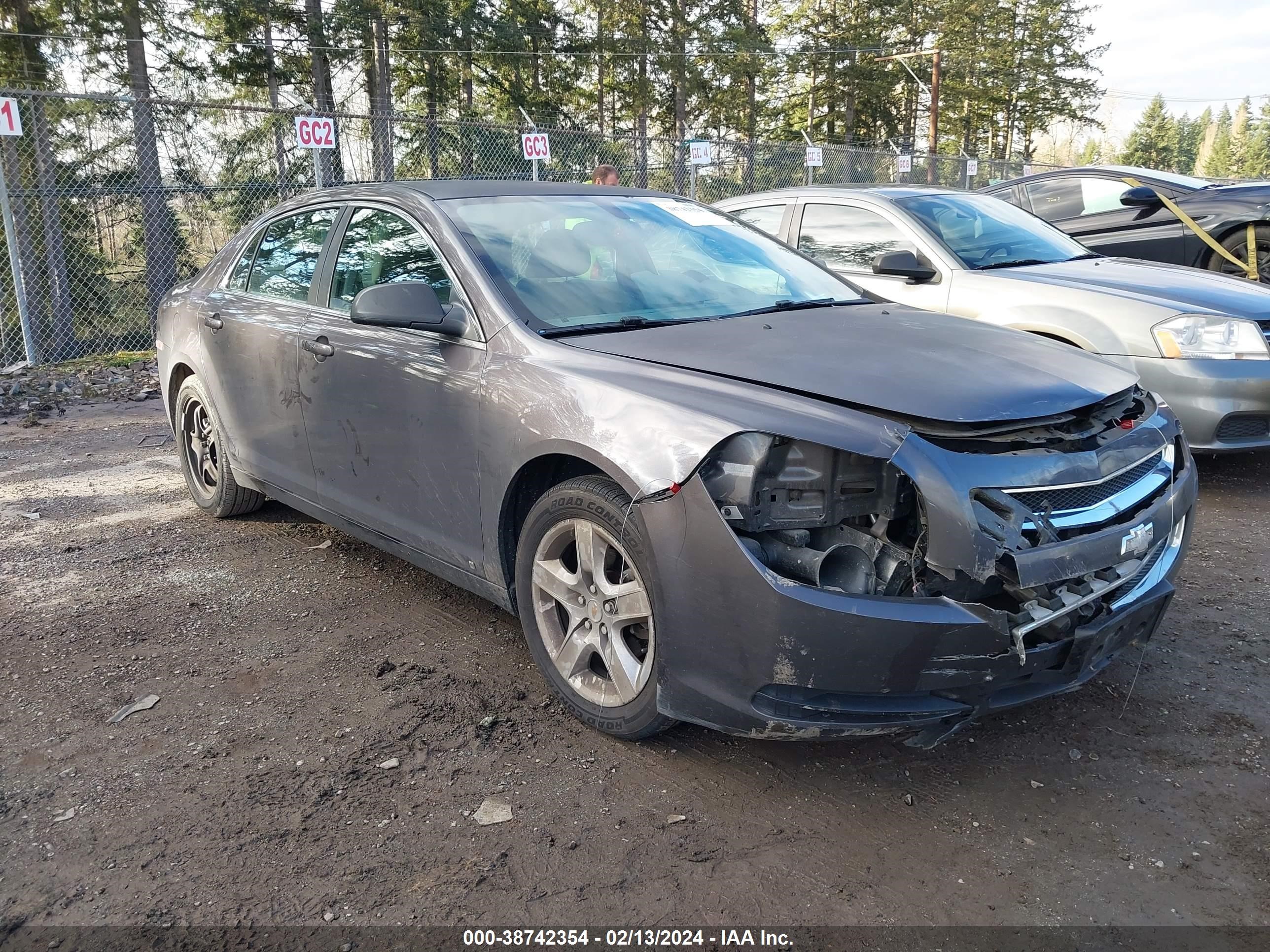 chevrolet malibu 2010 1g1zb5eb9a4107298