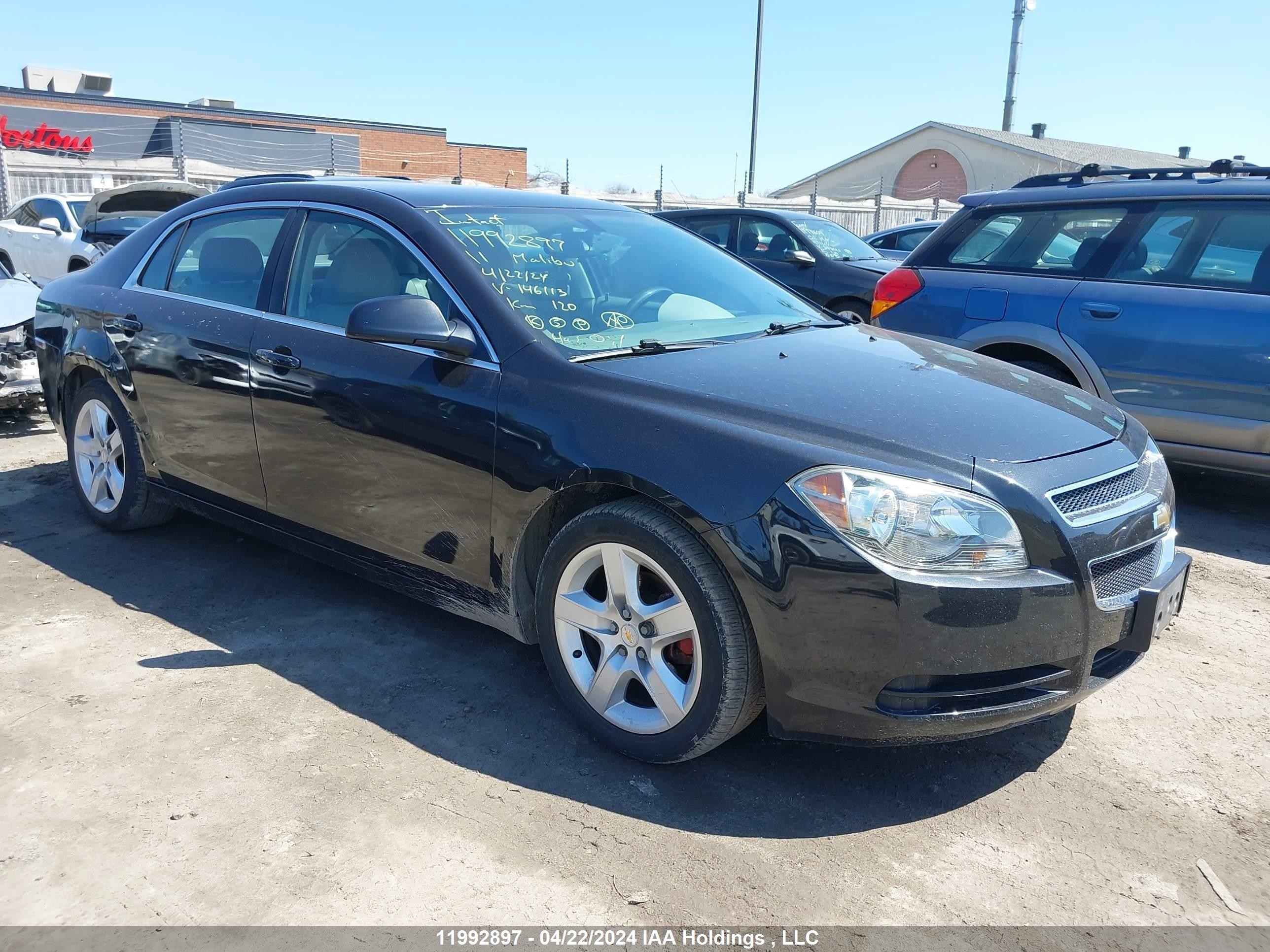 chevrolet malibu 2011 1g1zb5eu2bf146113