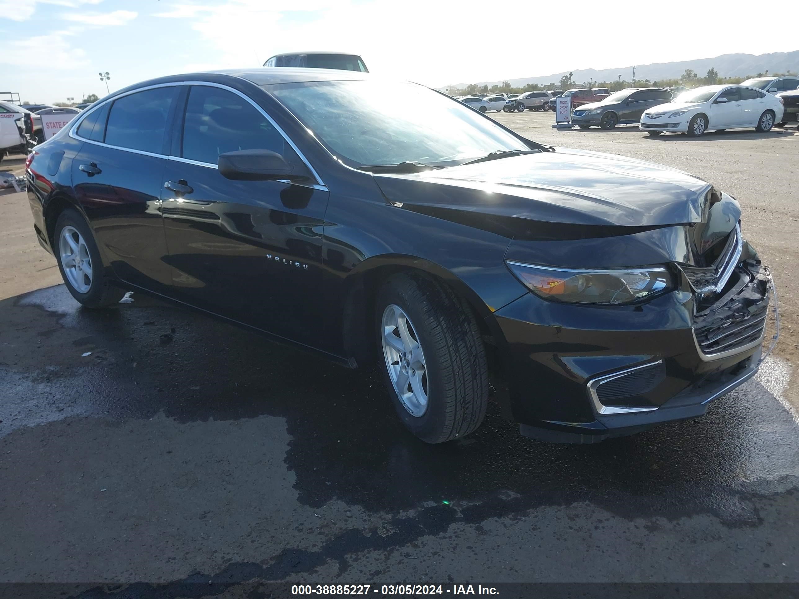 chevrolet malibu 2018 1g1zb5st1jf184488