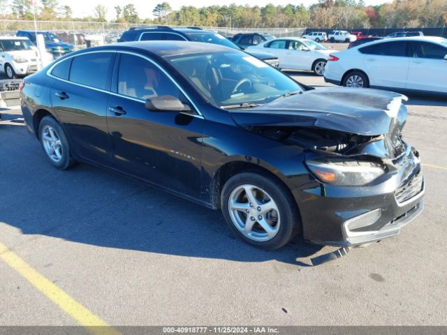 chevrolet malibu 2017 1g1zb5st3hf145315