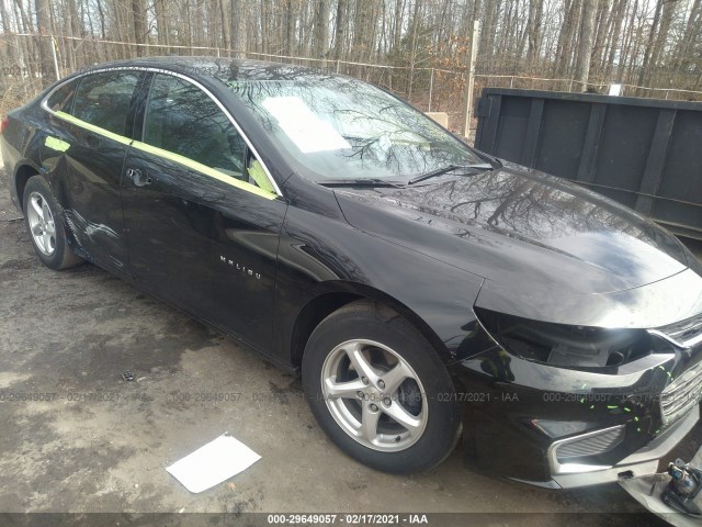 chevrolet malibu 2017 1g1zb5st3hf209708