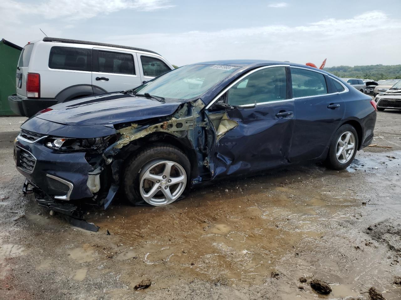 chevrolet malibu 2018 1g1zb5st3jf117813