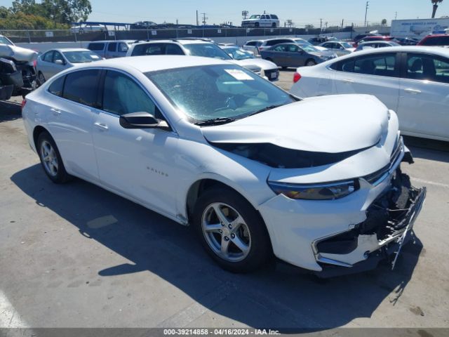 chevrolet malibu 2018 1g1zb5st3jf168146