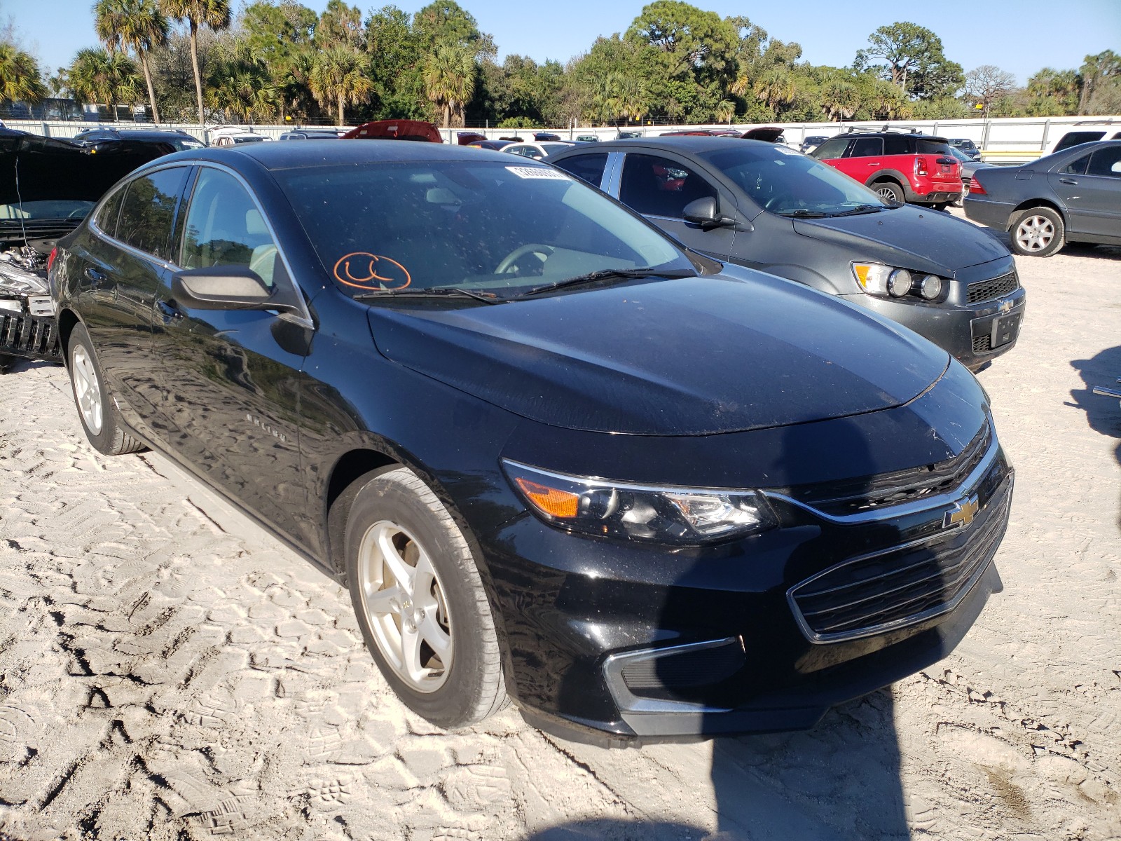 chevrolet malibu ls 2016 1g1zb5st5gf176662