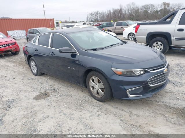 chevrolet malibu 2017 1g1zb5st5hf114485