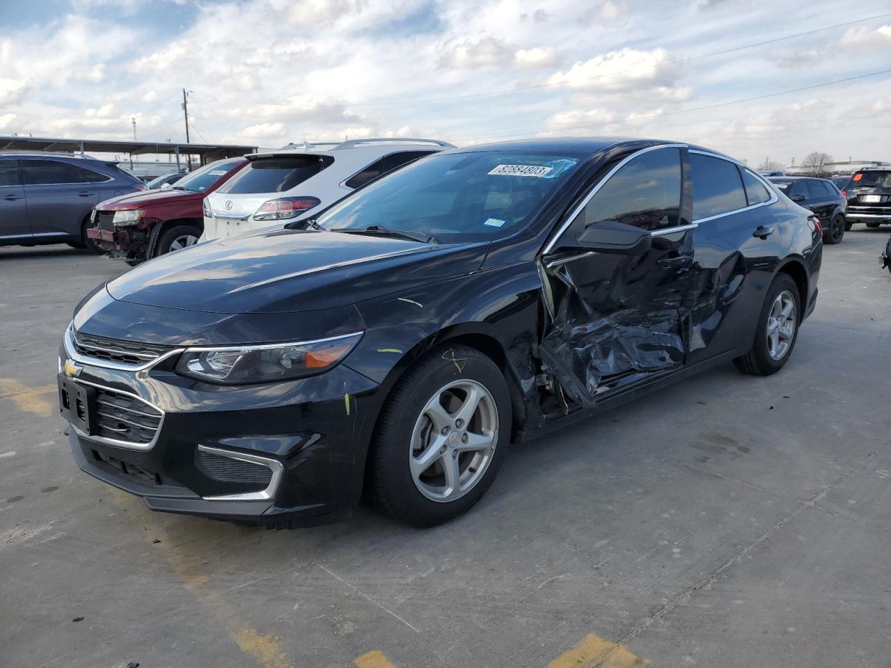 chevrolet malibu 2017 1g1zb5st5hf248963