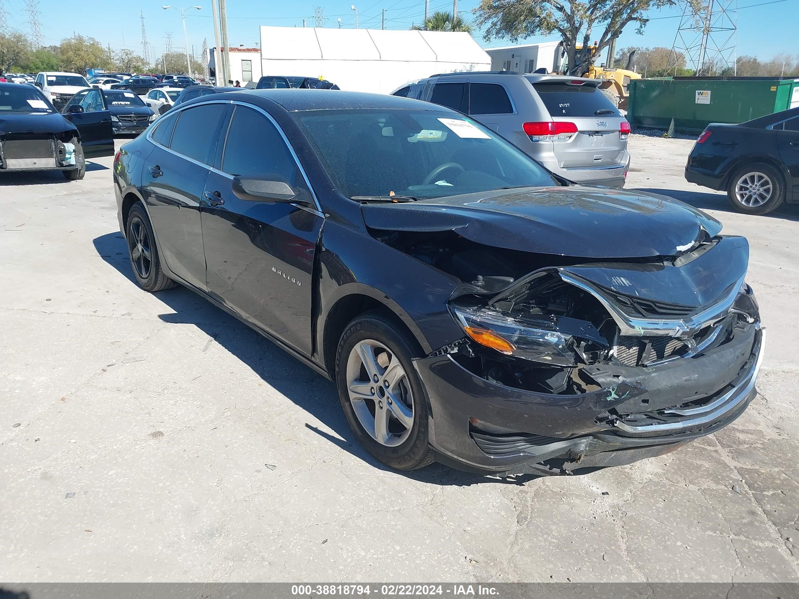 chevrolet malibu 2022 1g1zb5st5nf202934