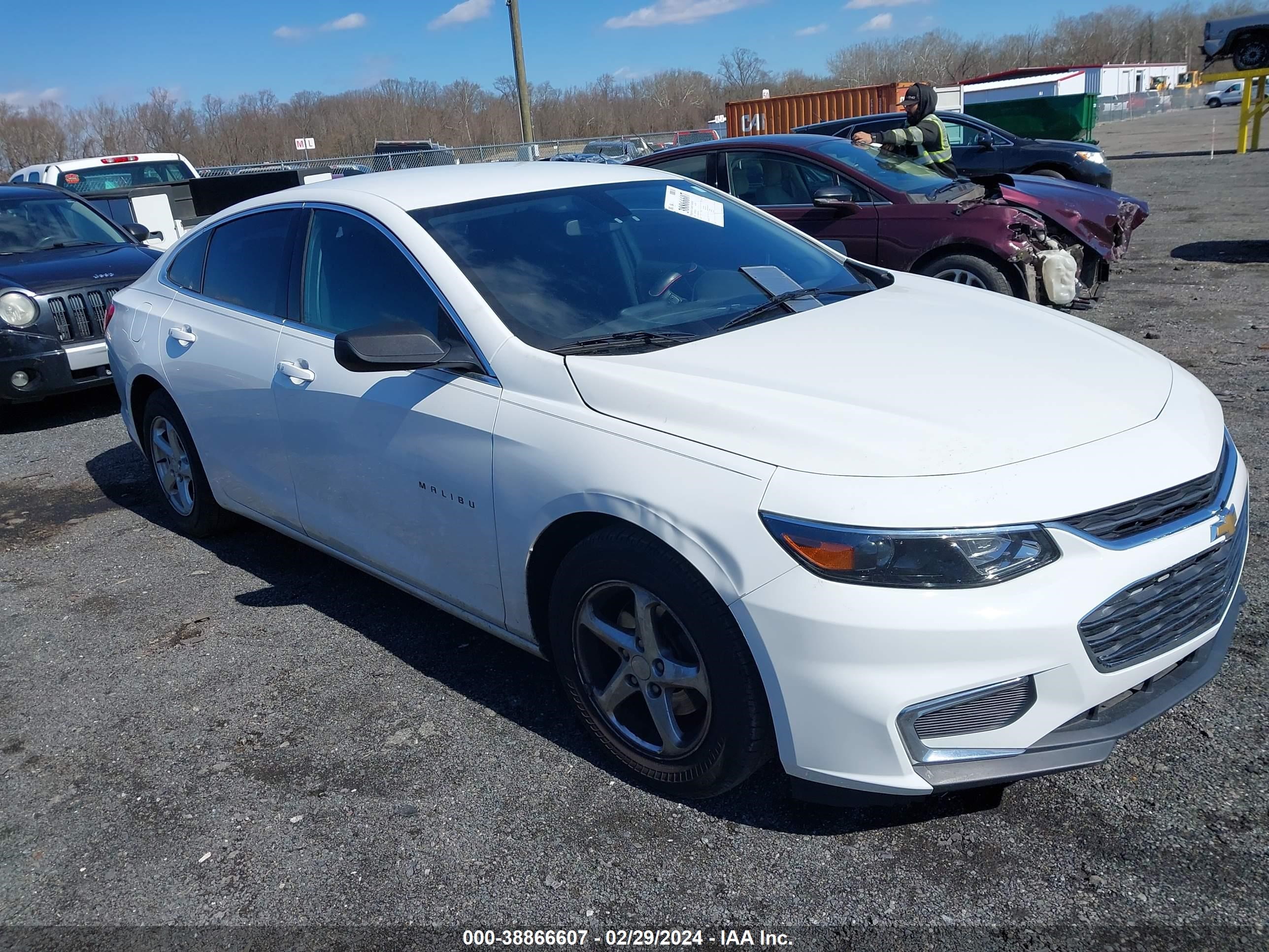 chevrolet malibu 2018 1g1zb5st6jf129146