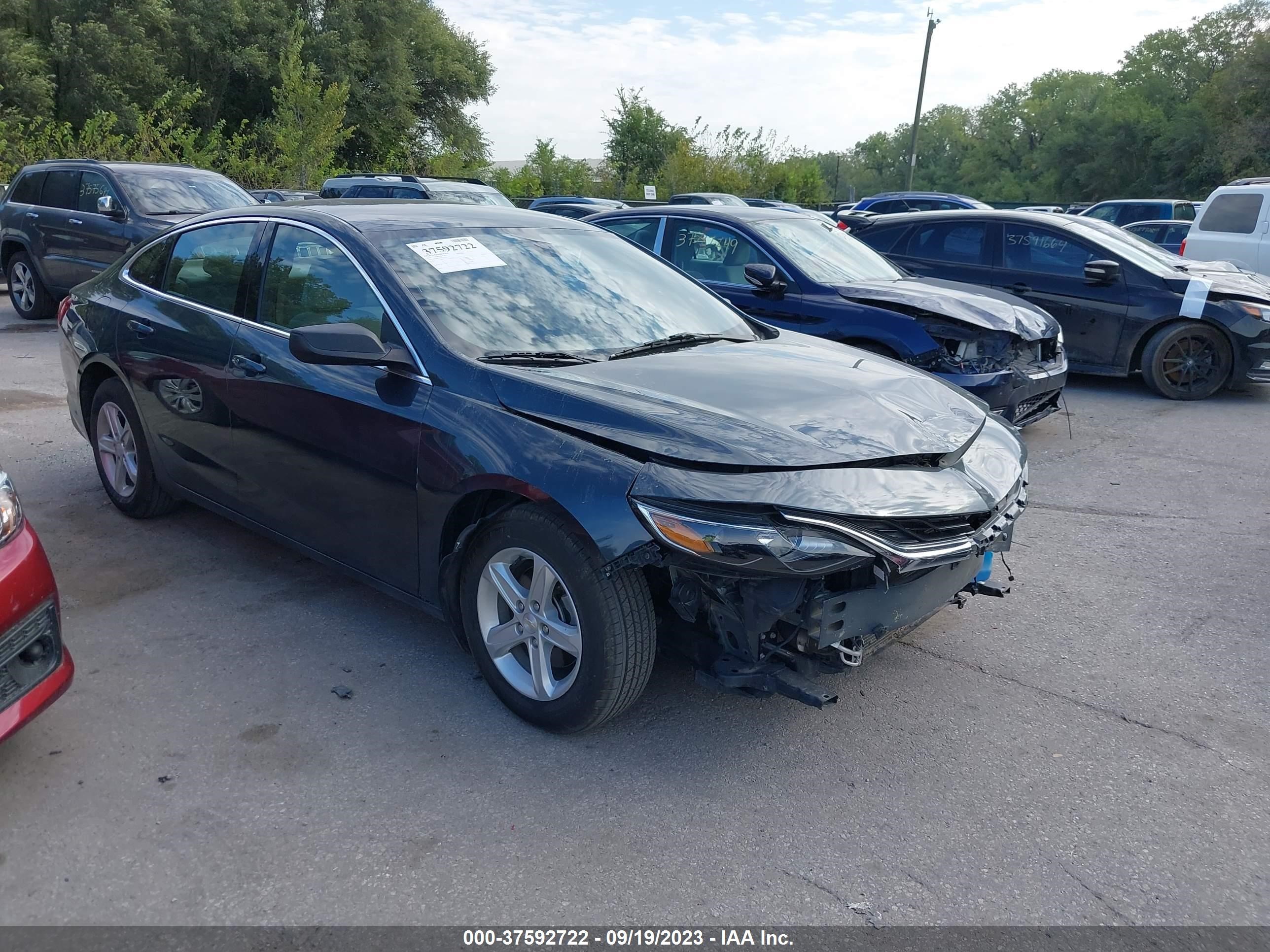 chevrolet malibu 2019 1g1zb5st6kf222296