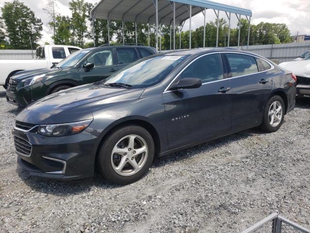 chevrolet malibu ls 2017 1g1zb5st7hf291684