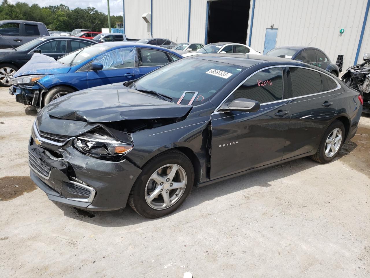 chevrolet malibu 2018 1g1zb5st7jf197181