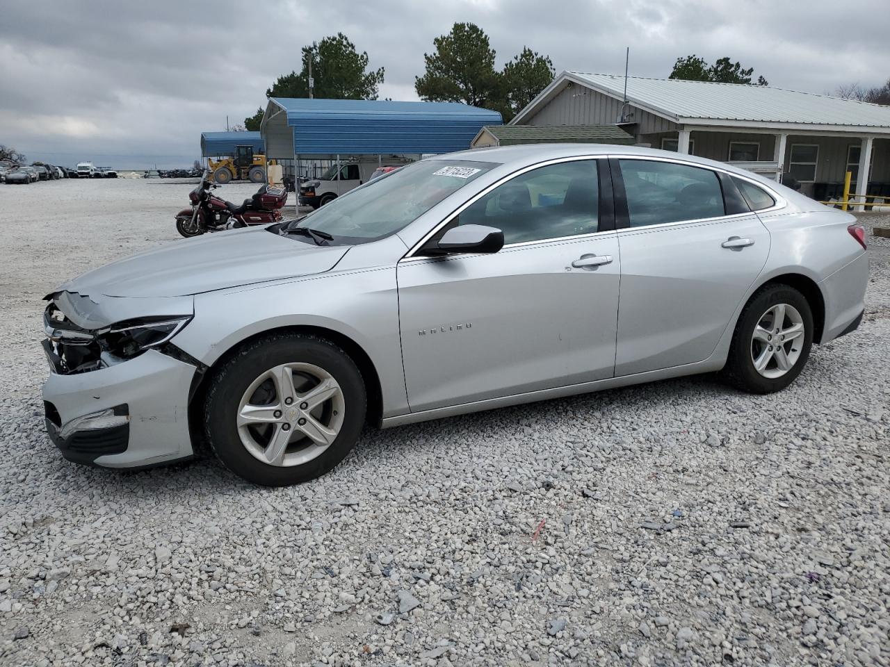 chevrolet malibu 2021 1g1zb5st7mf030629