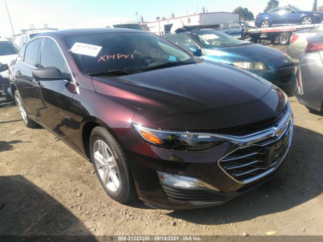 chevrolet malibu 2021 1g1zb5st7mf047124