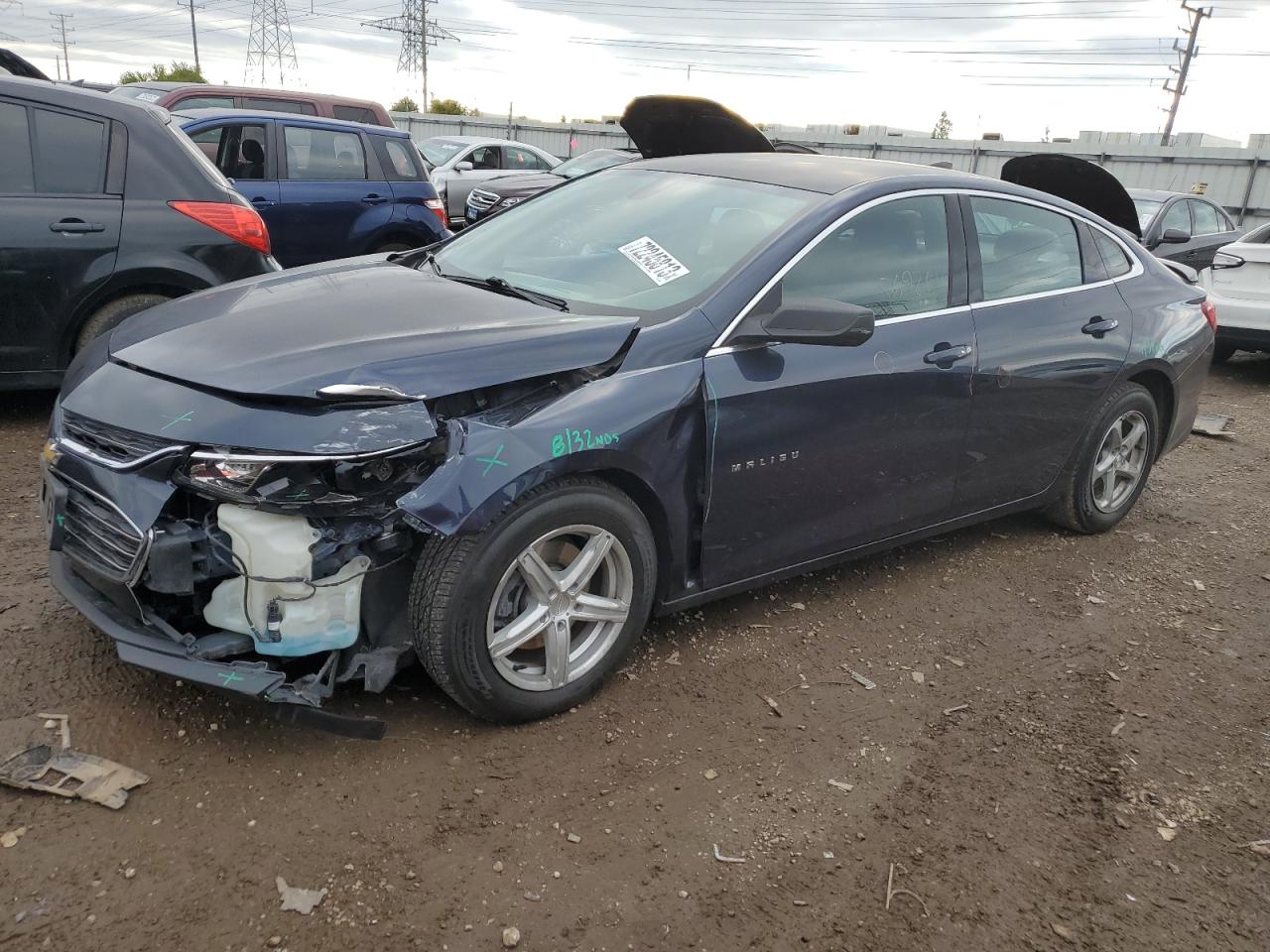 chevrolet malibu 2016 1g1zb5st8gf192385