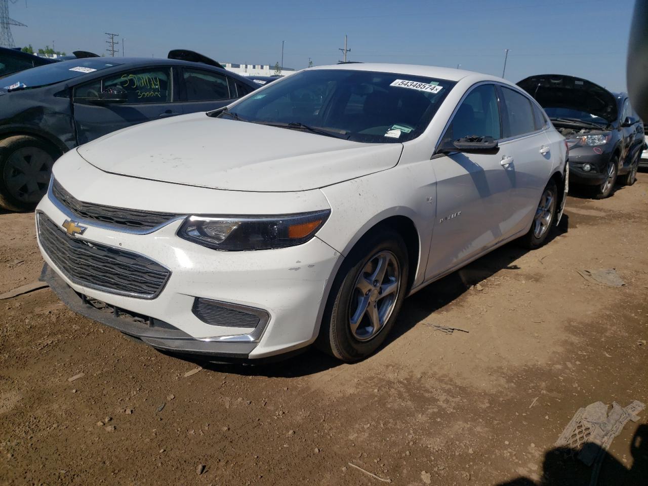 chevrolet malibu 2016 1g1zb5st8gf224414