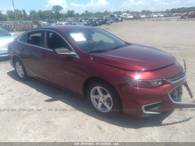 chevrolet malibu 2016 1g1zb5st9gf324246