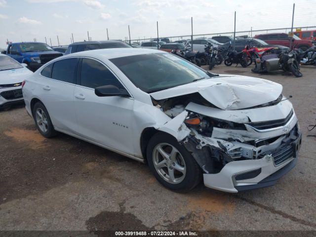 chevrolet malibu 2018 1g1zb5st9jf175165