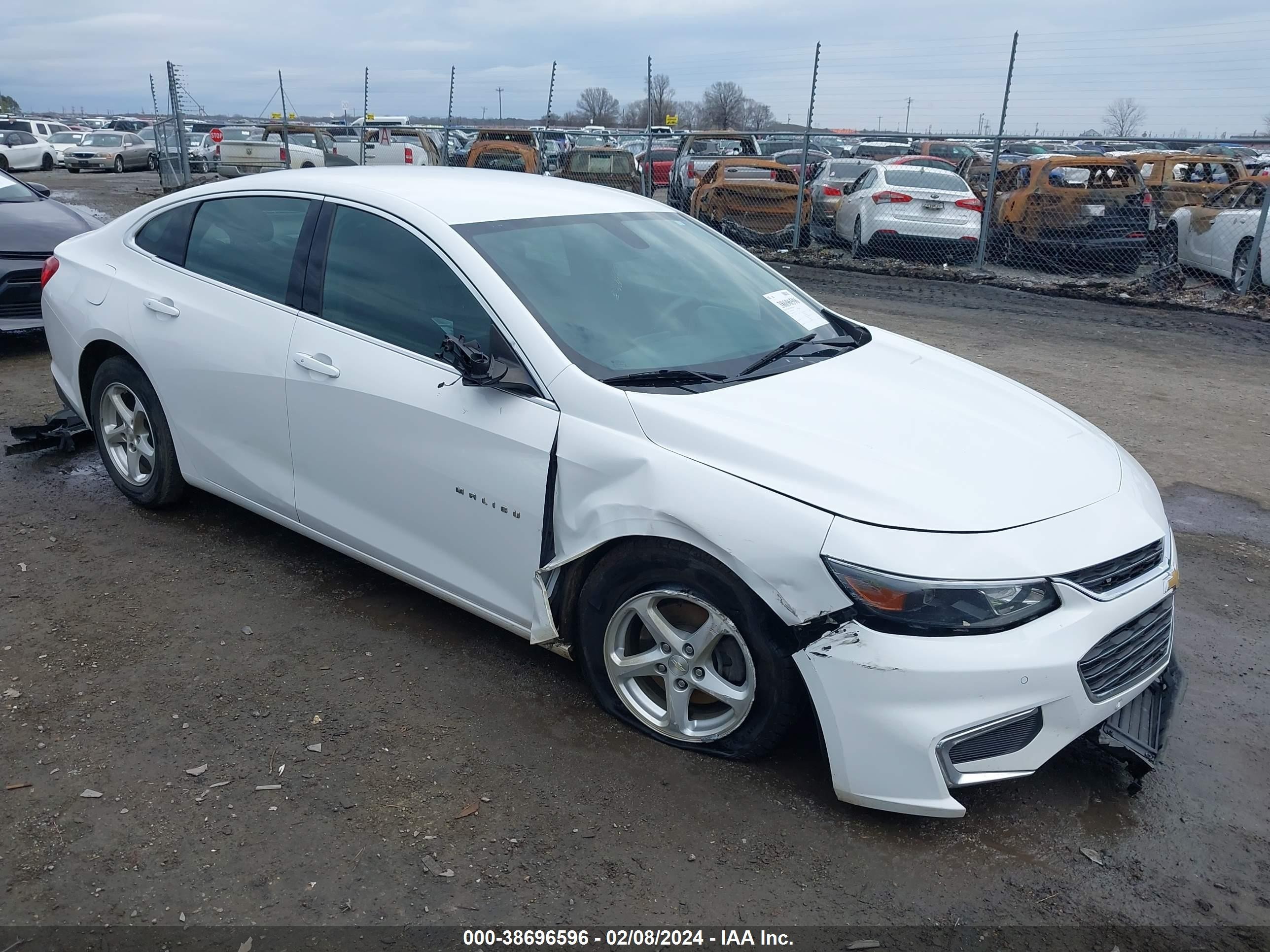 chevrolet malibu 2018 1g1zb5st9jf175277