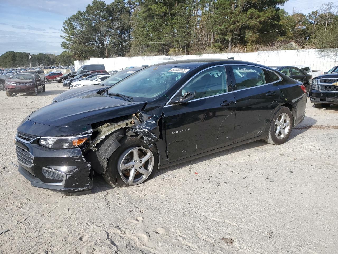 chevrolet malibu 2018 1g1zb5st9jf291403