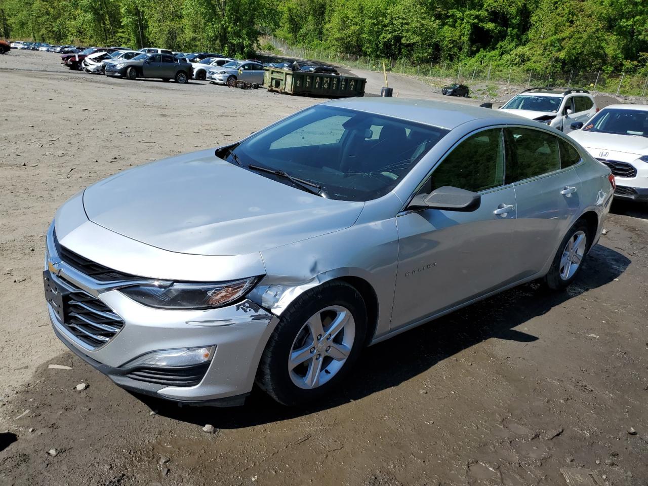 chevrolet malibu 2019 1g1zb5st9kf185602