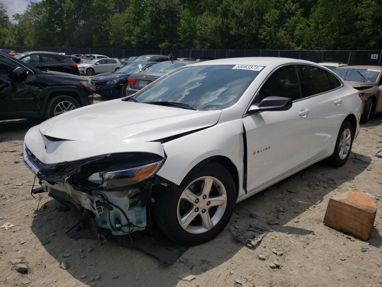 chevrolet malibu 2019 1g1zb5st9kf203127