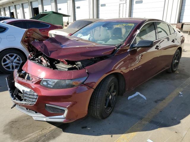 chevrolet malibu ls 2016 1g1zb5stxgf294769