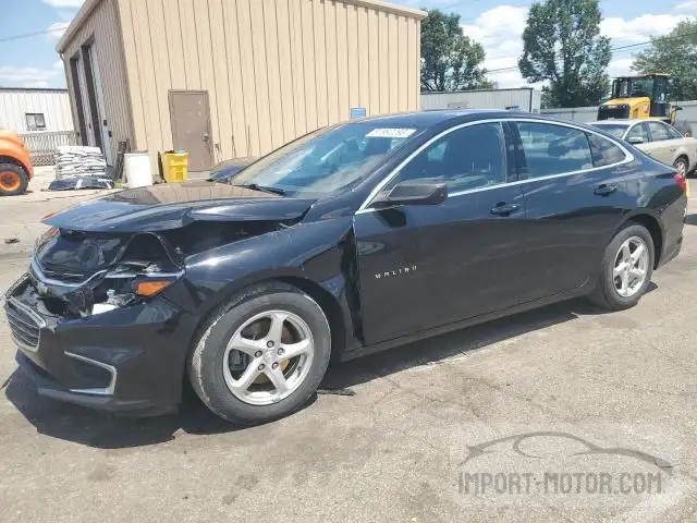 chevrolet malibu 2017 1g1zb5stxhf209091