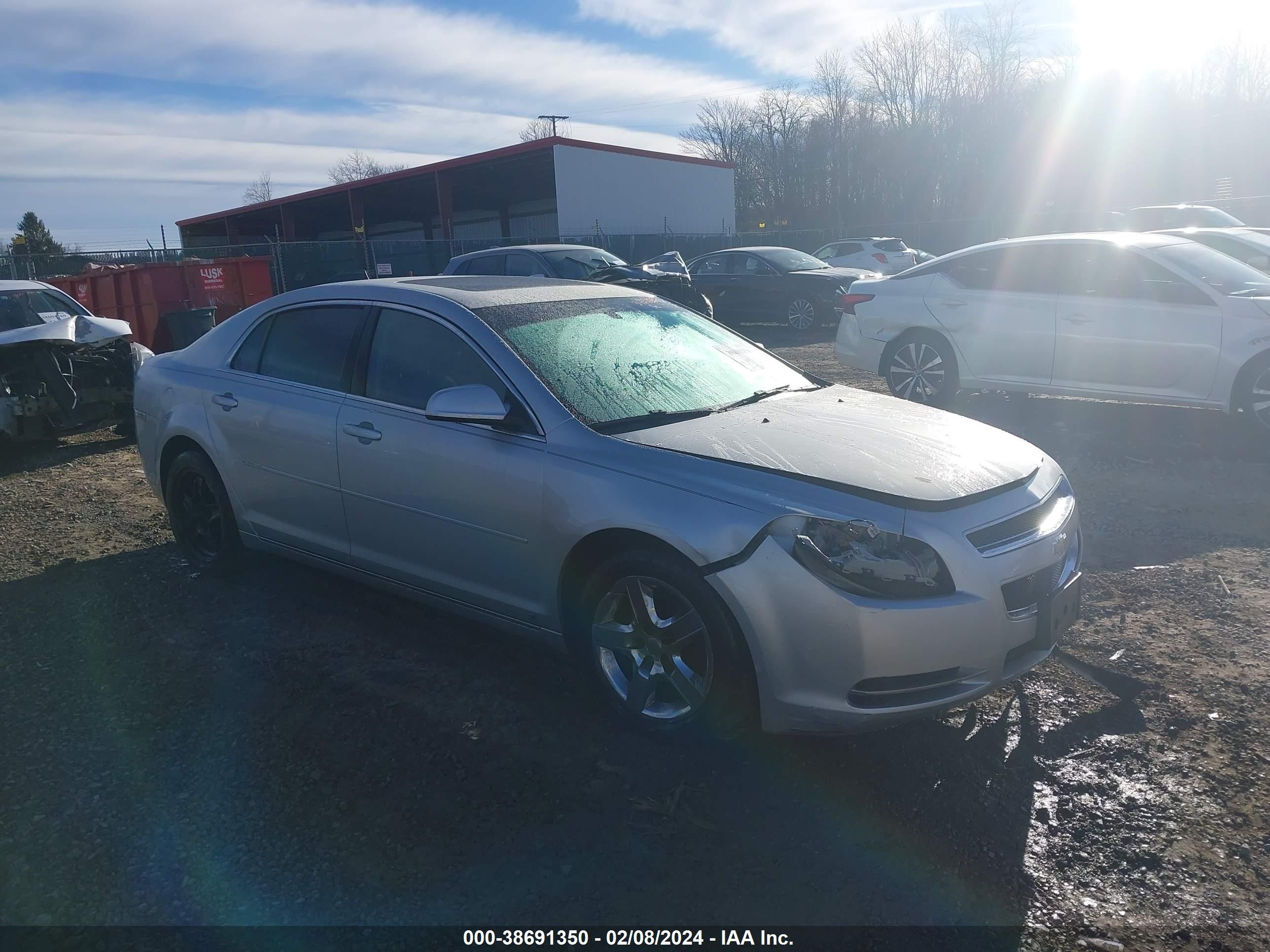 chevrolet malibu 2010 1g1zc5eb3af118511