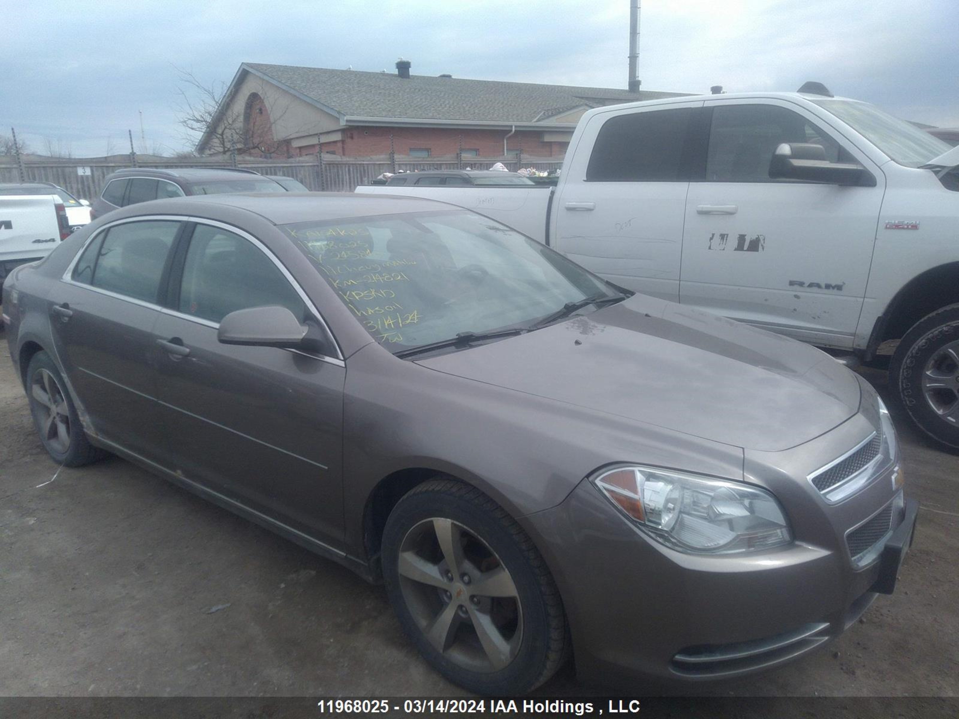 chevrolet malibu 2011 1g1zc5eu6bf245840