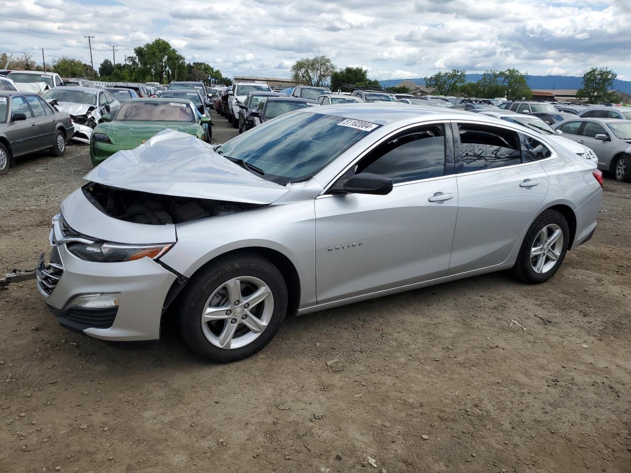 chevrolet malibu 2019 1g1zc5st2kf169397