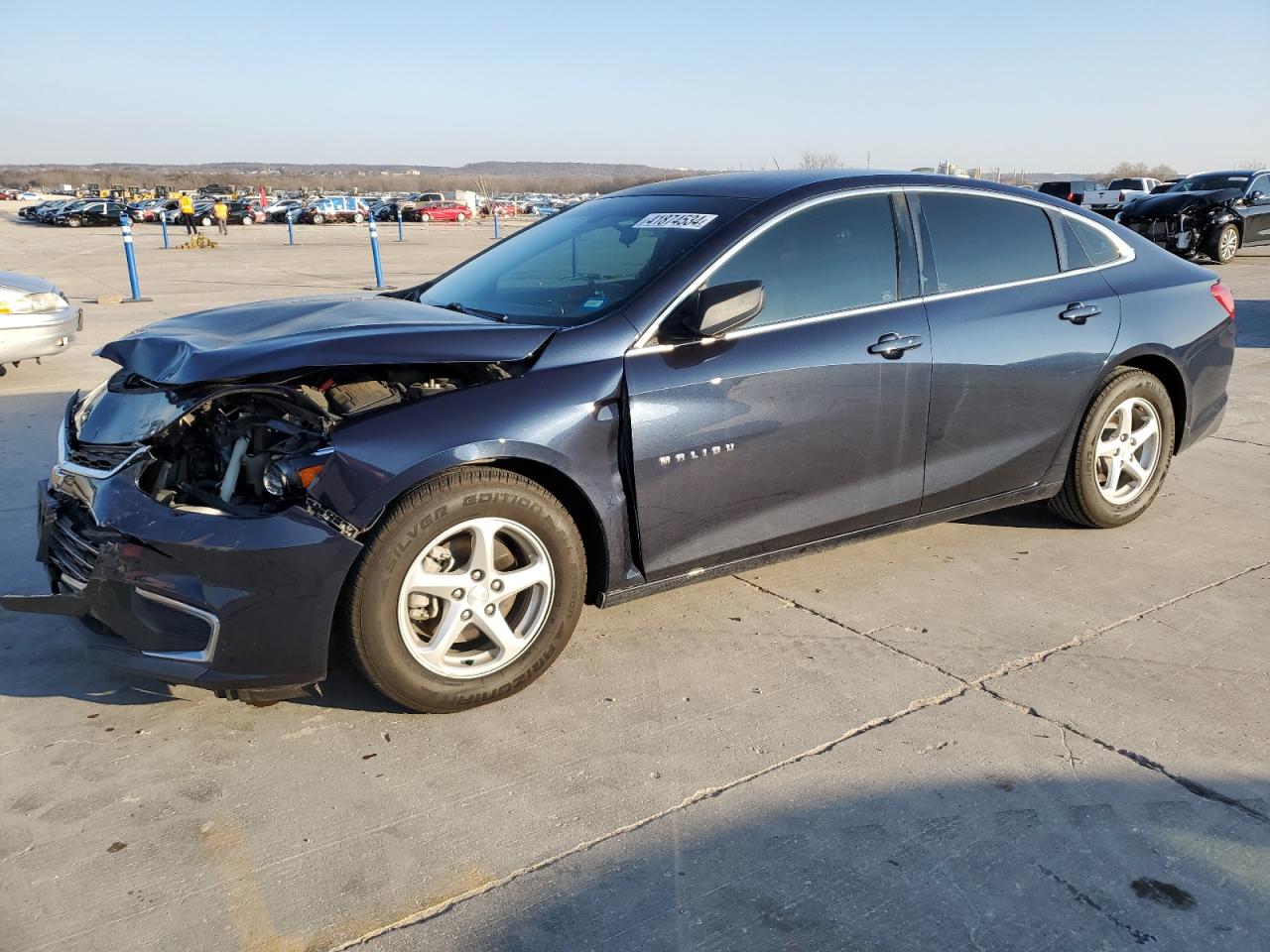 chevrolet malibu 2017 1g1zc5st6hf173381