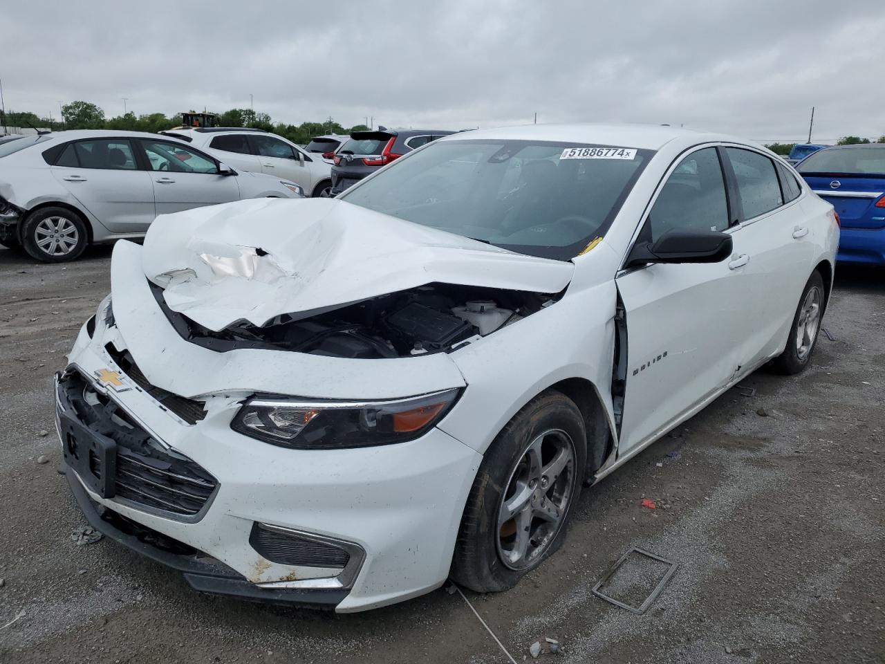 chevrolet malibu 2016 1g1zc5st8gf226354