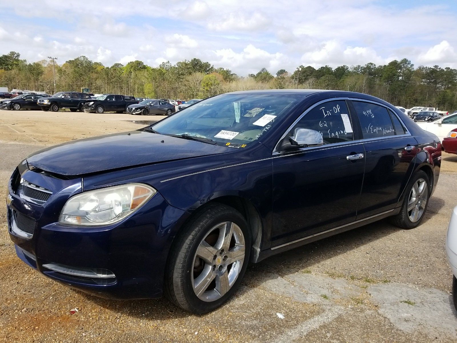 chevrolet malibu v6 2011 1g1zd5e71bf289171