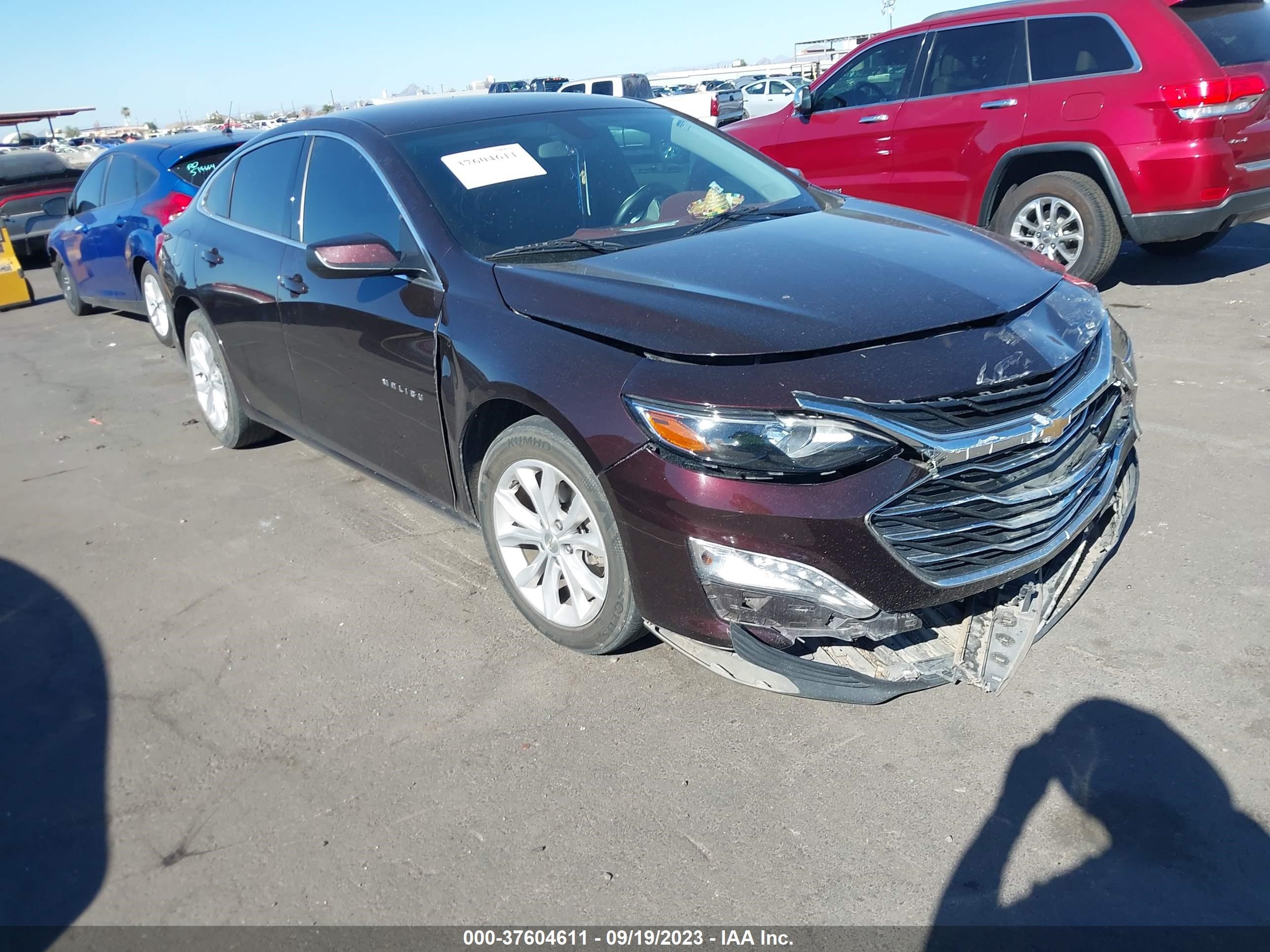 chevrolet malibu 2020 1g1zd5st0lf072097