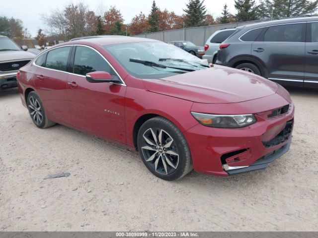 chevrolet malibu 2018 1g1zd5st1jf291812