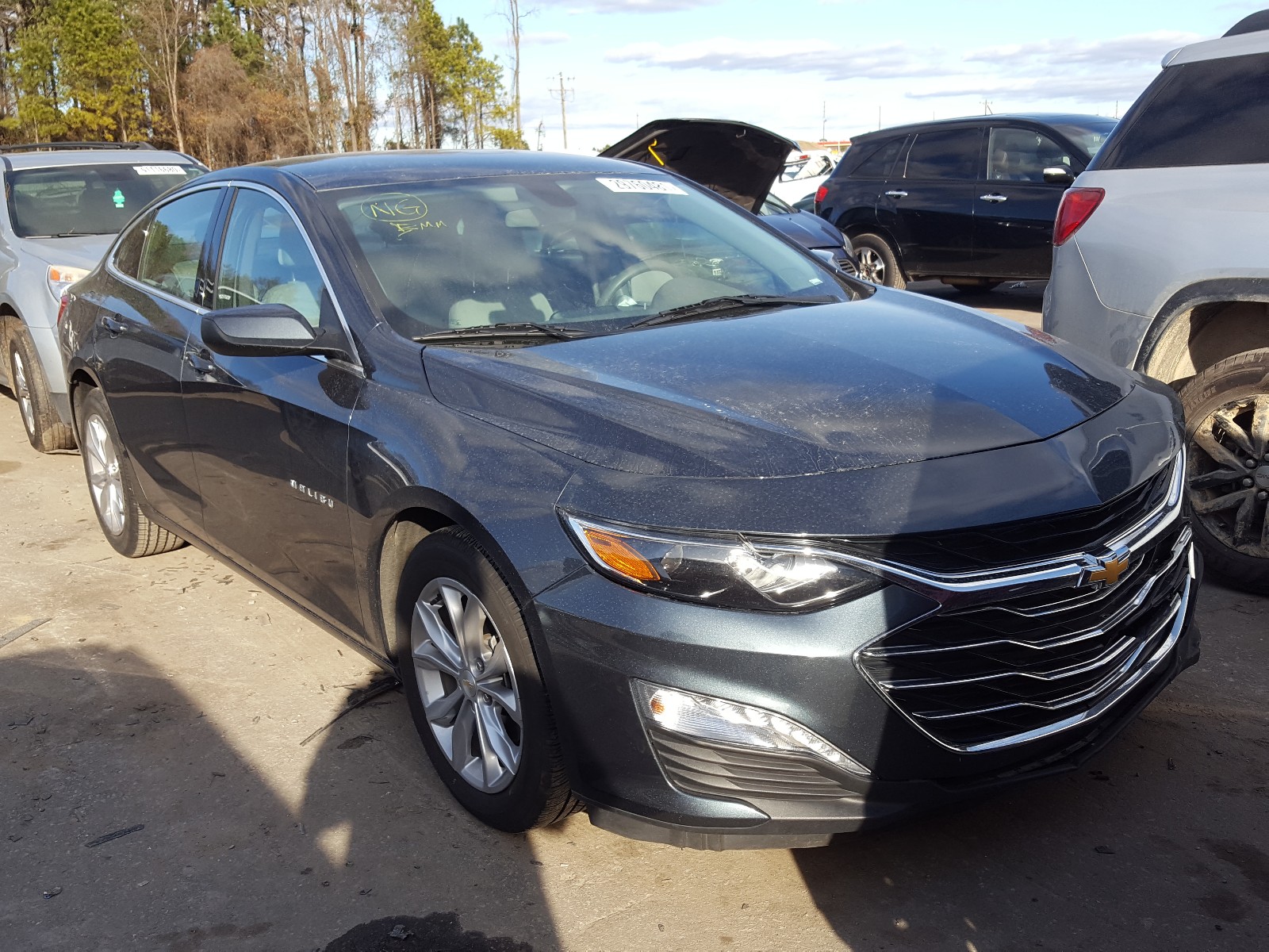 chevrolet malibu lt 2019 1g1zd5st1kf136307