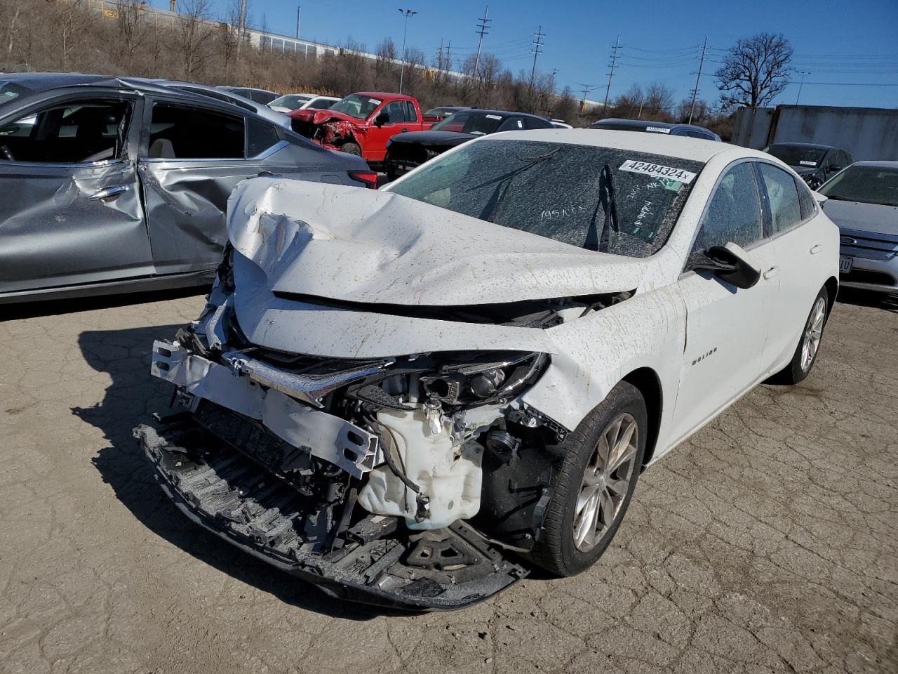 chevrolet malibu 2019 1g1zd5st1kf172661