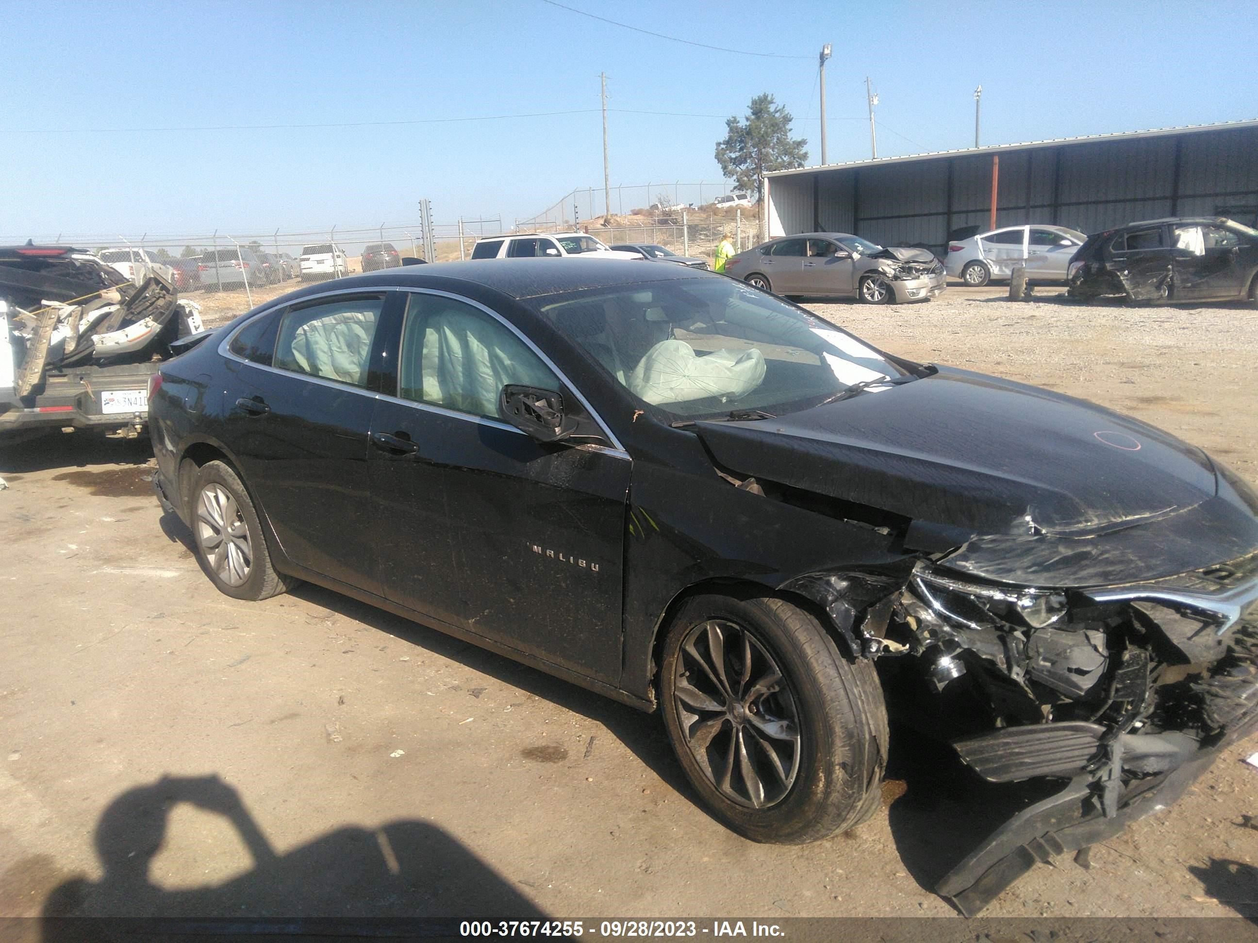 chevrolet malibu 2019 1g1zd5st1kf215136