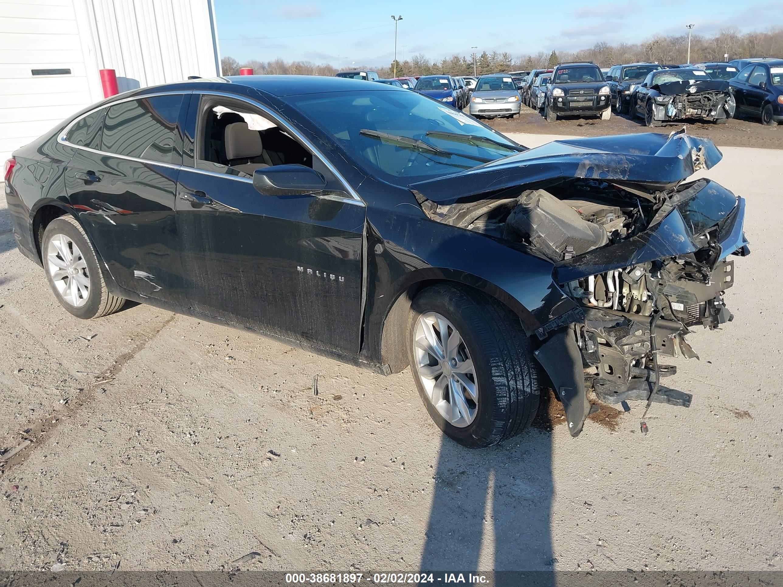 chevrolet malibu 2019 1g1zd5st1kf227139