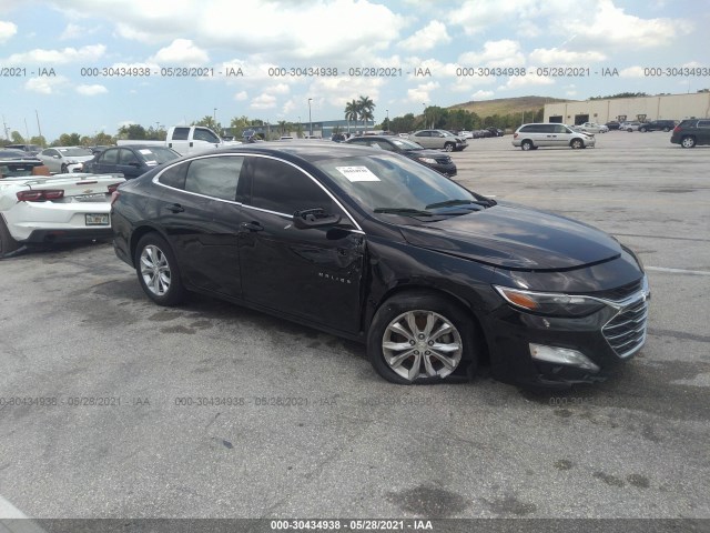 chevrolet malibu 2020 1g1zd5st1lf032577