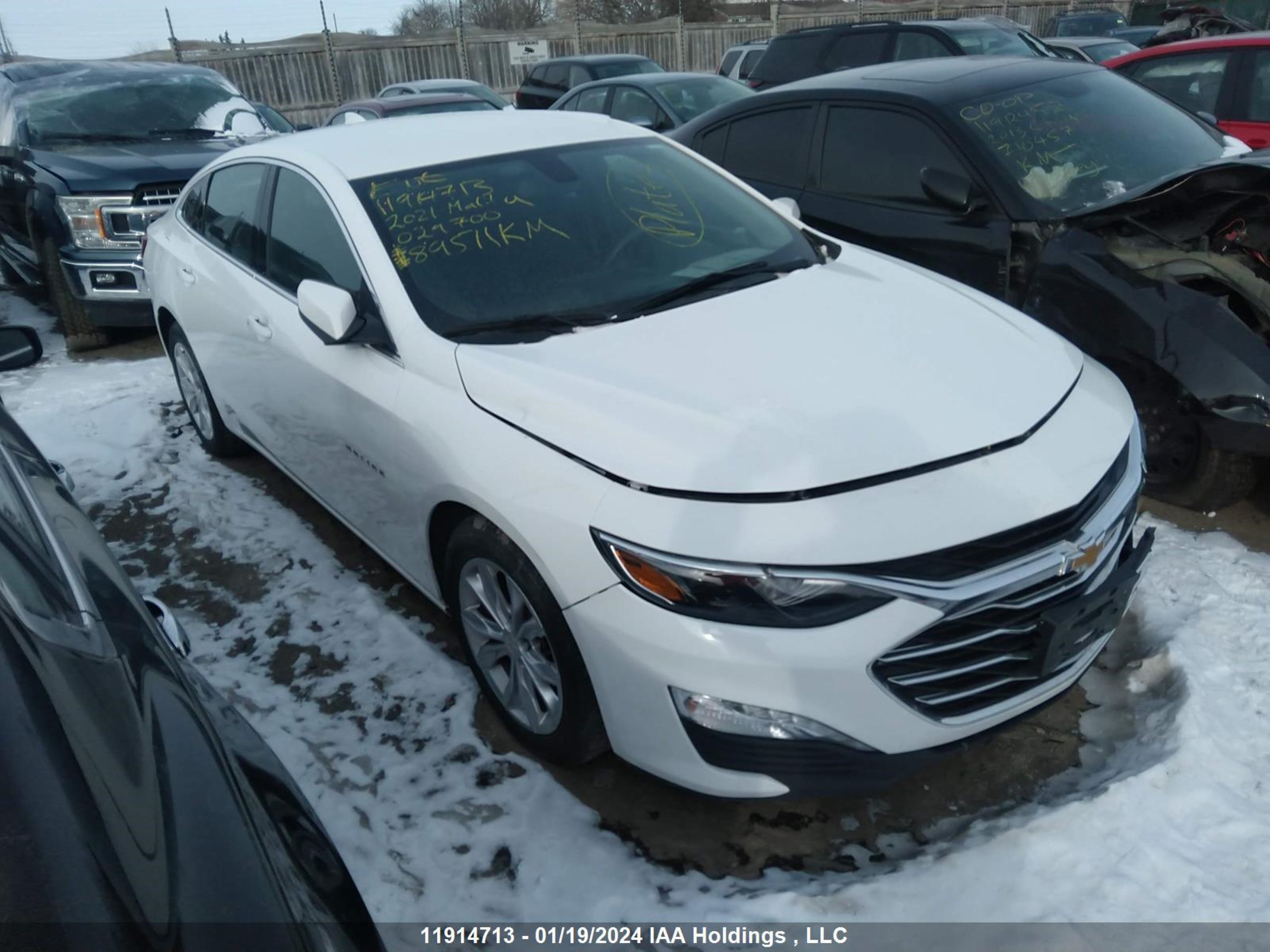 chevrolet malibu 2021 1g1zd5st1mf029700