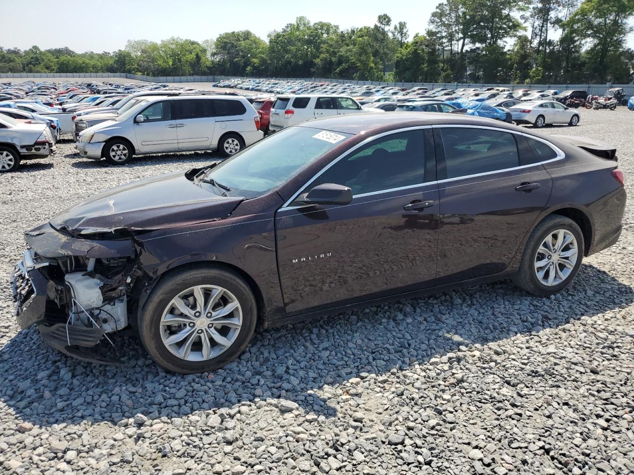 chevrolet malibu 2021 1g1zd5st1mf052829